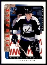 1996-97 Pinnacle Be a Player Cory Cross Tampa Bay Lightning #143