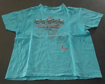 TEE SHIRT BLEU 10 ANS MONT VENTOUX MANCHES COURTES - Photo 1/3