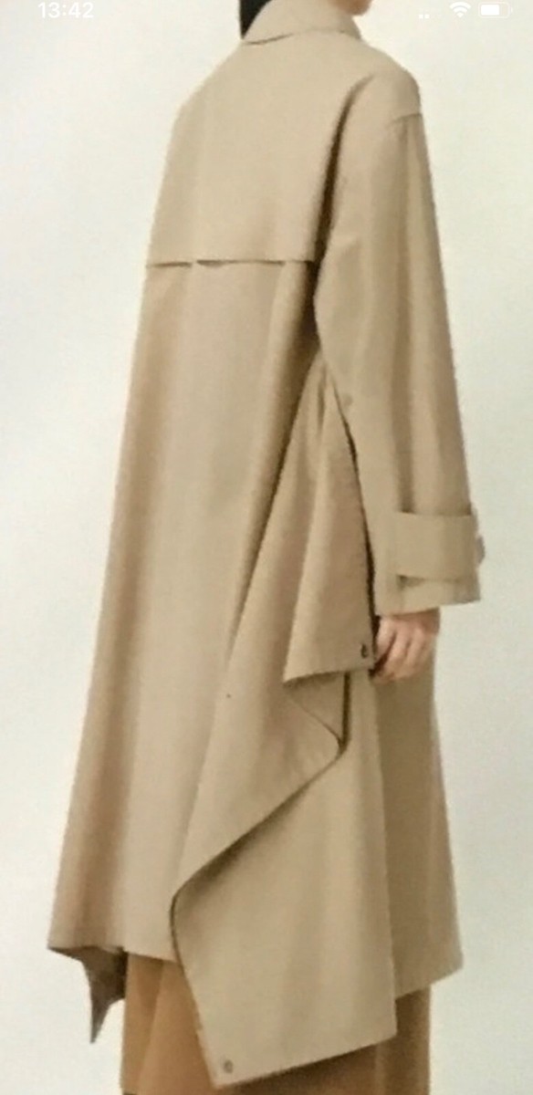 KURO Twisted YarnCottonChinoTrenchCoat