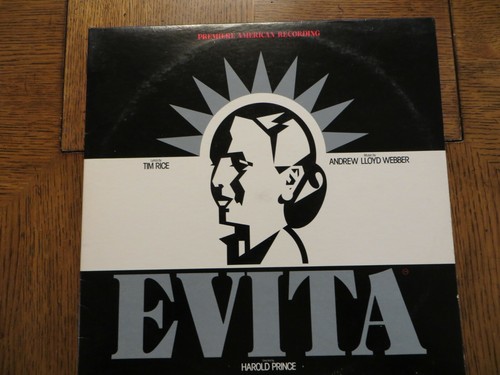 Andrew Lloyd Webber, Tim Rice – Evita: Premiere American Recording - 1979 EX/VG+