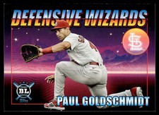 2021 Topps Big League #DW-8 Paul Goldschmidt Defensive Wizards