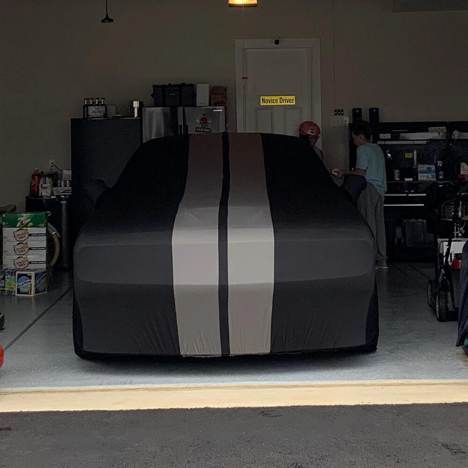 Cubierta de coche interior elástica satinada a prueba de polvo para Mercedes Benz SL500 SL550 Foto 3 de 4