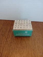 STUDIO G ALPHABET STAMP SET - New Sealed! 30 Stamps!