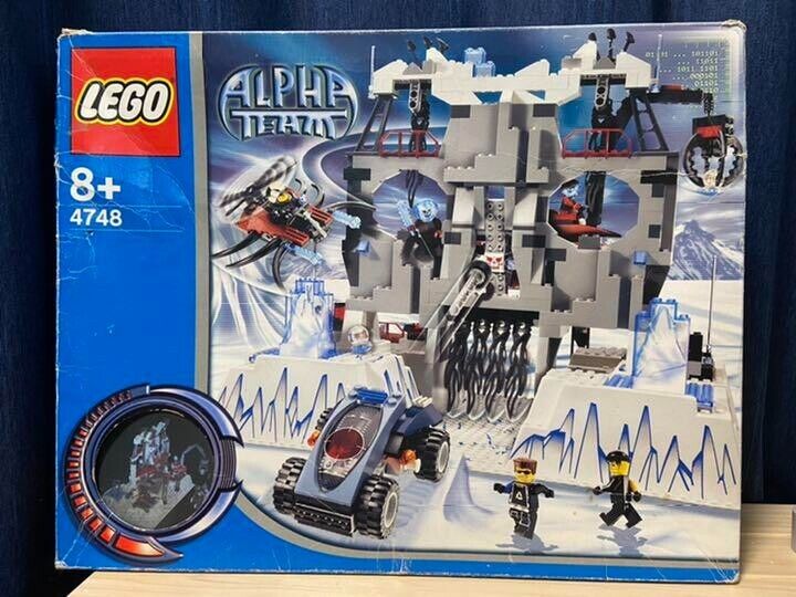 LEGO 4748 Alpha Team Ogel's Mountain Fortress LEGO Blocks Assembly Toys