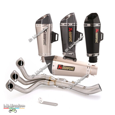 パーツ Full exhaust Yamaha mt09/xsr900 2 pipes s-l400.jpg