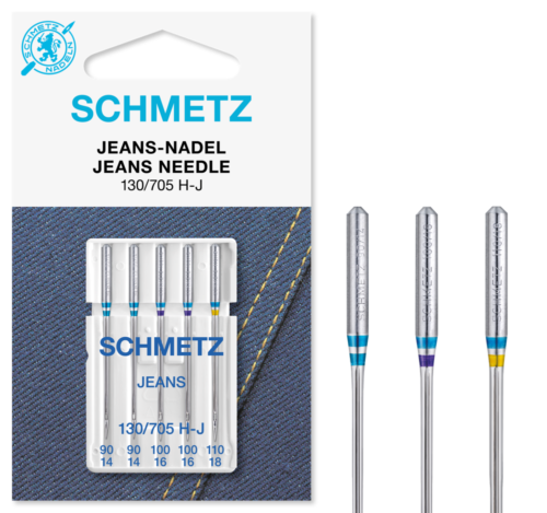 Schmetz Jeans / Denim Household Sewing Machine Needles - Buy 2, Get 3rd Free! - Picture 1 of 13