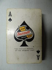 1930s Falstaff Beer St Louis Poker Playing Cards Full Deck Of 52 No Box Joker