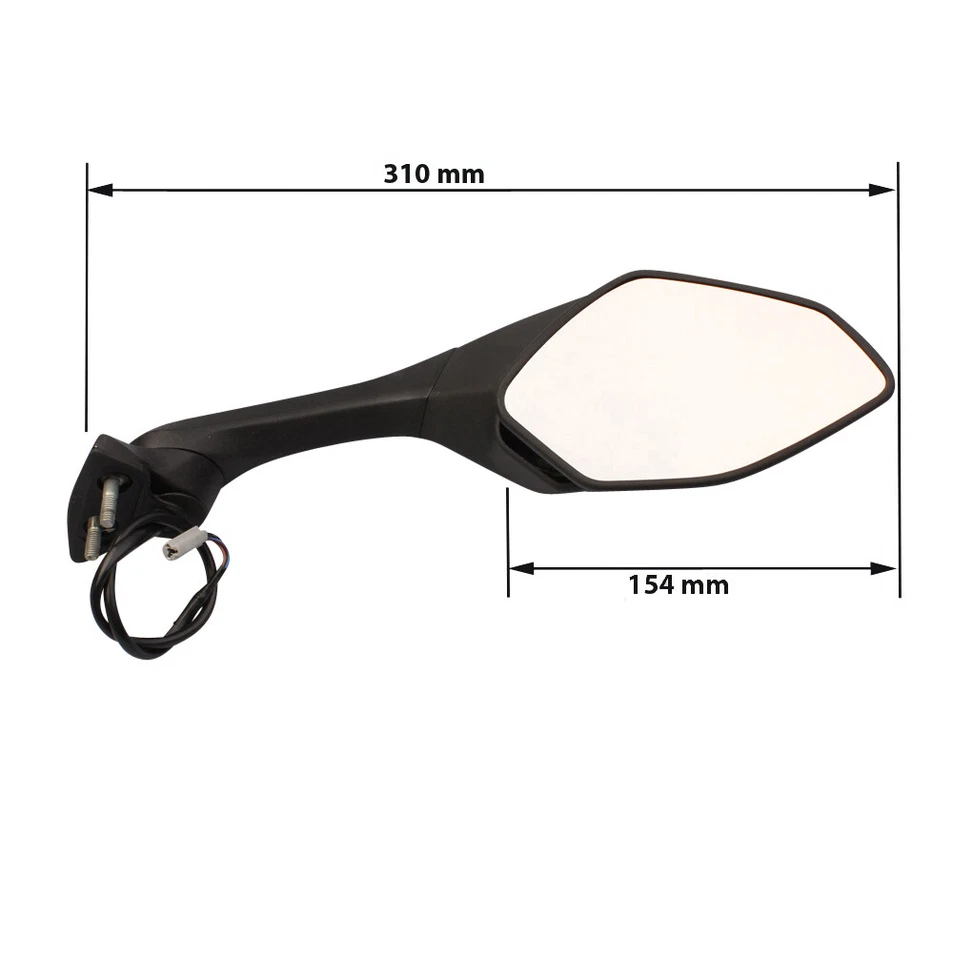 Mirror Right for Yamaha YZF-R1 1000 2015-2022/ YZF-R6 600 2017-2020 Foto 3 de 4