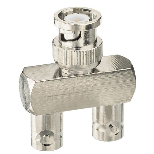20 sztuk BNC męski na 2 podwójne BNC żeński RF koncentryczny adapter 3-drożne złącze audio - Zdjęcie 4 z 5