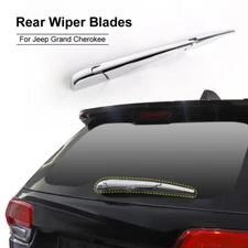 Chrome Exterior Rear Window Wiper Cover Decor Trim For Jeep Grand Cherokee 2011+
