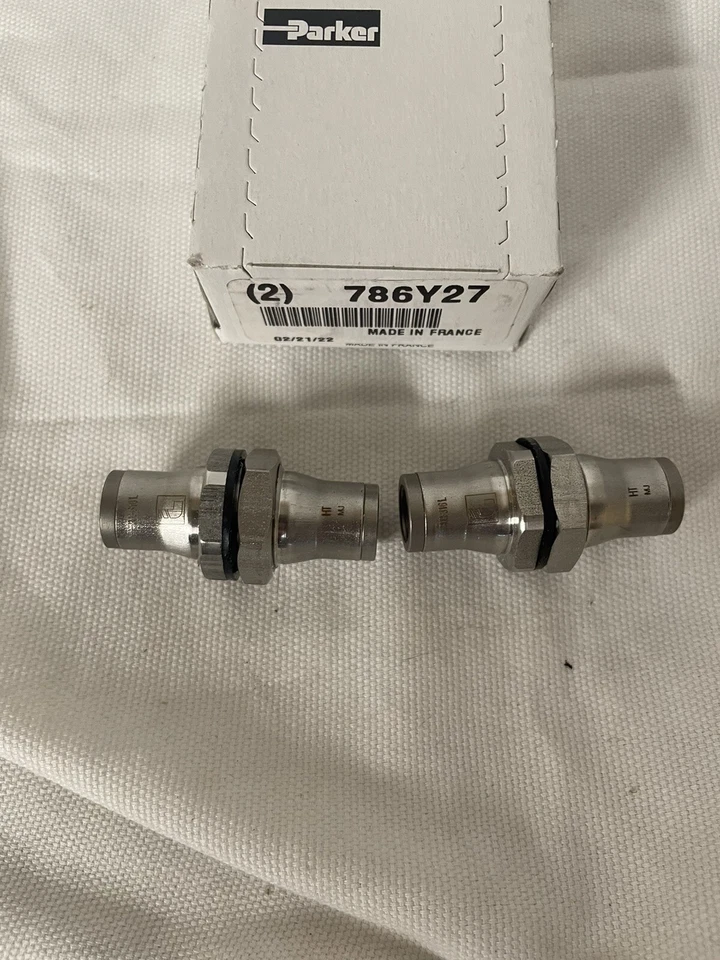 Qty (2) Parker Legris 3816 10 00 316 S/S Bulkhead Union, 13/32 Push To Connect - Image 4 of 4