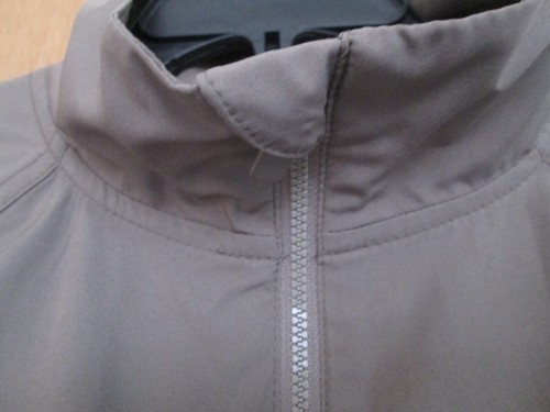 OLD NAVY ACTIVE Loose StretchTech Mock Neck Zip-Front Lined Jacket-Taupe-Size S - Picture 5 of 12