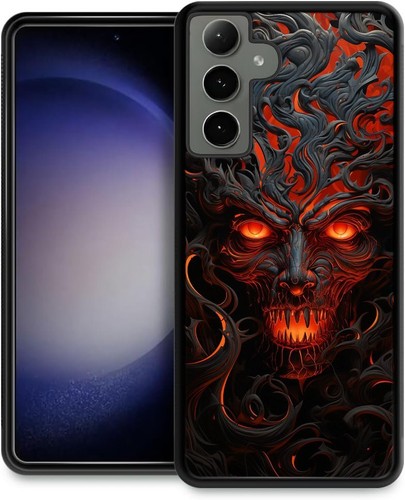 Anti scratch Cover devil abstract swirling For Samsung S21 S22 S23 S24 Ultra FE - 第 12/25 張圖片
