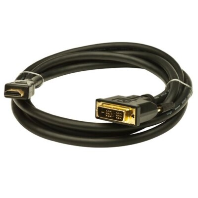 StarTech HDDVIMM2M 6,5 Fuß HDMI-auf-DVI-D-Kabel
