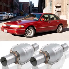 Tubo de escape convertidor catalítico ID/OD de 2* 2" alto flujo para Ford C Crown Victoria