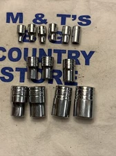 Snap-on Tools 13pc Combination Drive TORX® Shallow Socket Set (E4-E24) 213AFLEY