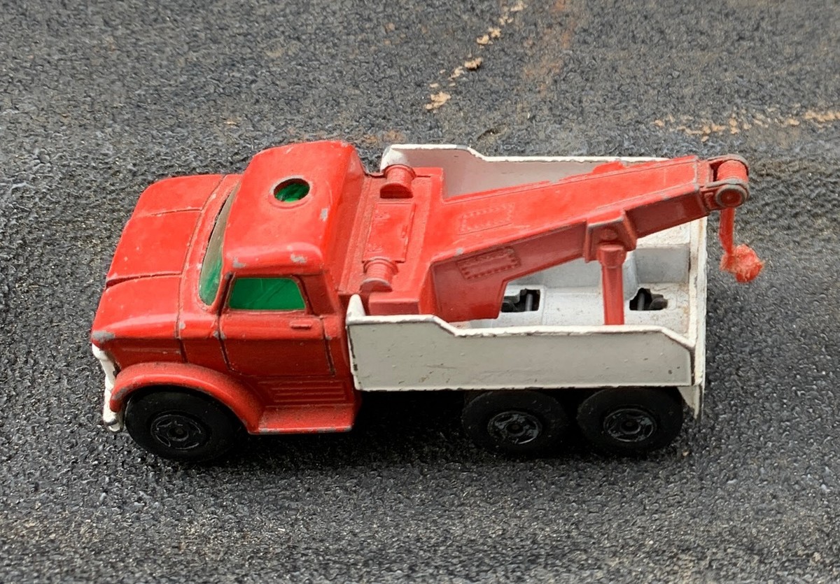 ミニカー MATCHBOX No.71 WRECK TRUCK MATCHBOX LESNEY #71 WRECK TRUCK WITH BOX ENGLAND NM
