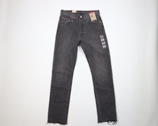 Deadstock Vintage Y2K Levis 501xx Womens 26x30 Button Fly Raw Hem Original Jeans