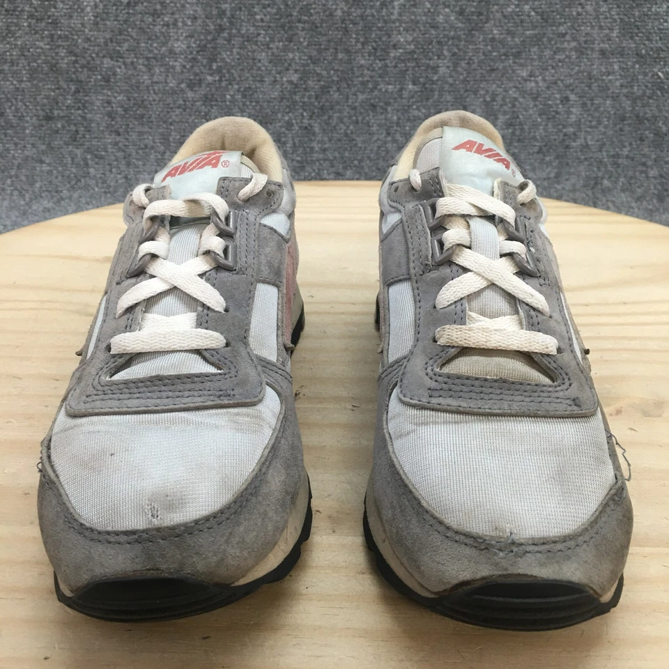 Avia Shoes Womens 7 Running Sneakers Multicolor Leather Round Toe Lace Up Logo - Image 4 of 4