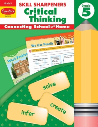 Skill Sharpeners: Critical Thinking, Grade 5 Workbook (Tascabile)