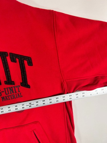 Sudadera con capucha roja de peso pesado Y2K G-Unit Tools of The Trade talla XL de gran tamaño - Imagen 12 de 19