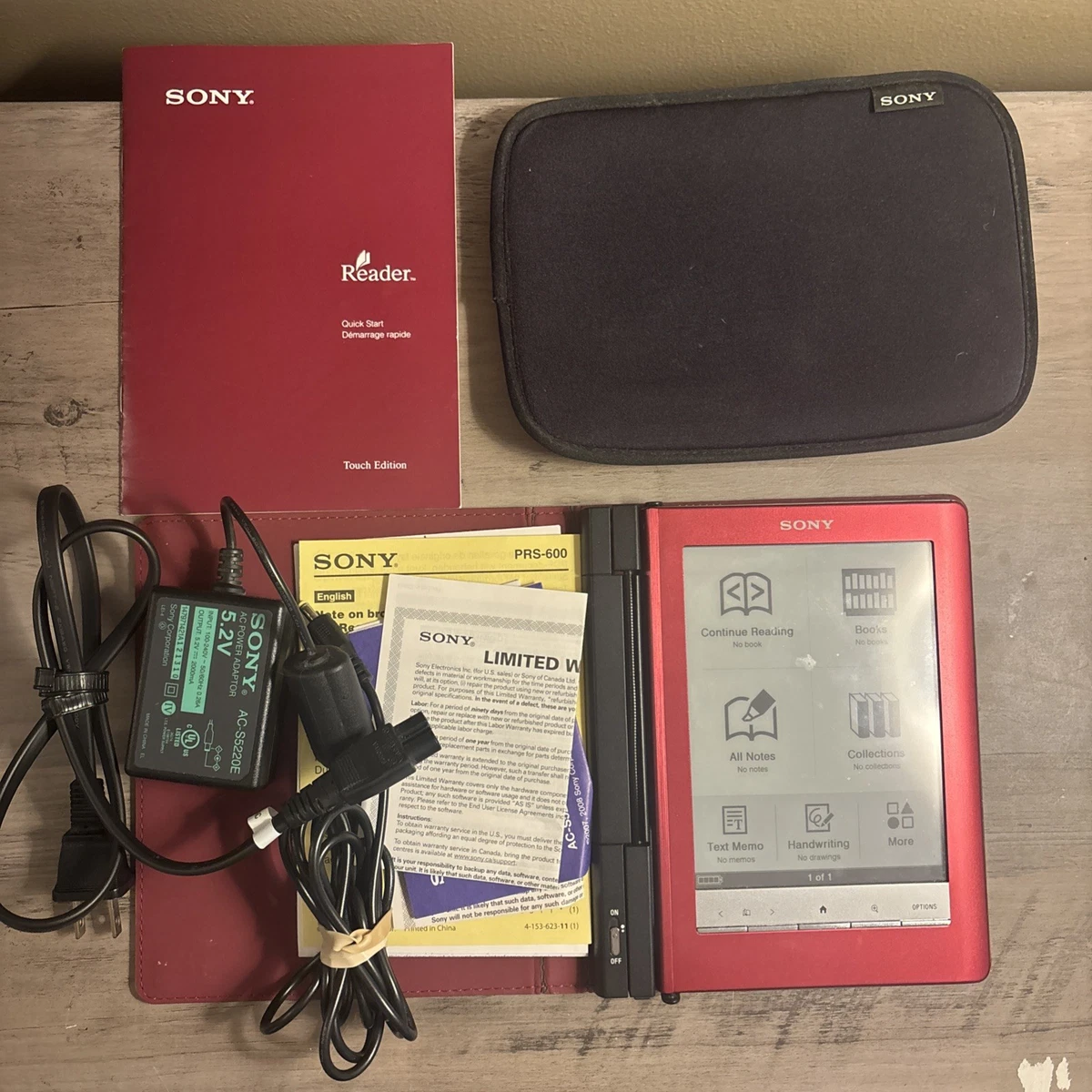 Sony Touch Edition eBook Readers for sale | eBay