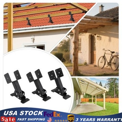 High-class Iron Roof Beam Bracket 180°adjustable Heavy Duty Roof Riser Brackets