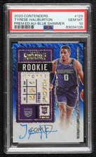 2020-21 Contenders Rookie Ticket 18/20 Tyrese Haliburton PSA 10 GEM MT Auto 14hk