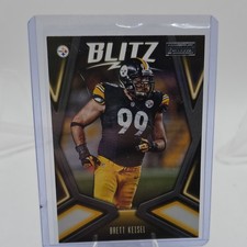 Panini Playbook 2019 Brett Keisel Blitz Insert #8 Pittsburgh Steelers NFL