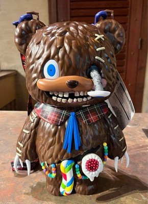 USJ HAMIKUMA popcorn bucket Horror Teddy Bear 2025 Exclusive | eBay