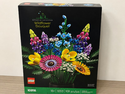 LEGO Icons Wildflower Bouquet Artificial Flowers 10313