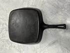 Wagner Ware Sidney -0- Cast Iron 9.5" Square Skillet #1218  B