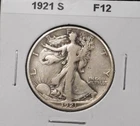 1921-S Walking Liberty Half  Dollar (KEY Date) - Fine Condition