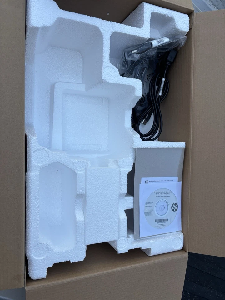 HP EliteDisplay E233 23" FullHD 1920x1080 5ms LED-Backlit IPS Monitor-NO STAND - Image 4 of 4