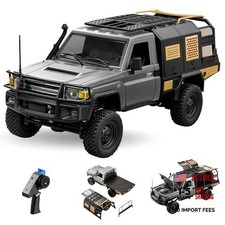1/12 RC Rock Crawler, 2-Speed All Terrain RTR Hobby Car for Adult Gray Silver