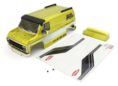 1/10 RC Car Body MAD VAN Body Set *YELLOW* #FAB503YL | eBay