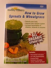 Handy Pantry - How to Grow Sprouts and Wheatgrass (DVD) - K9