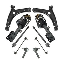 10pc Struts Control Arms Tie Rods End Links Kit for Jeep Compass 2011-2015 Front