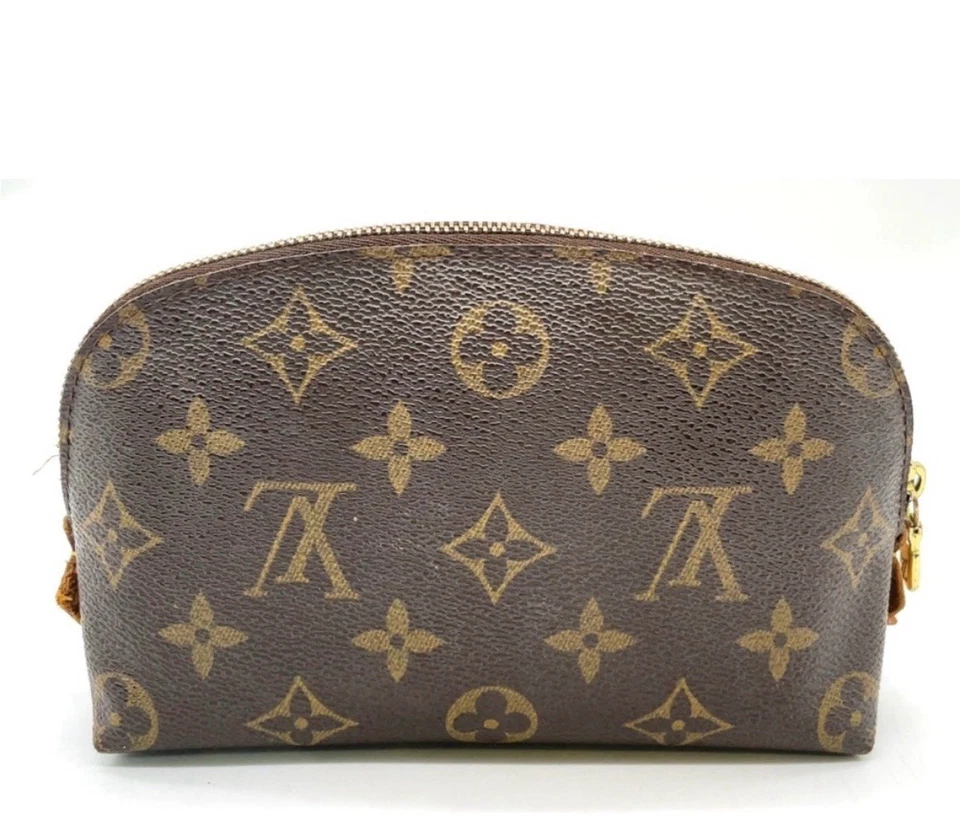 正品路易威登老花Pochette化妆袋带盒和卡片 — 第 4/4 张图片