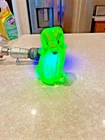 Murano Uranium Vaseline Dog