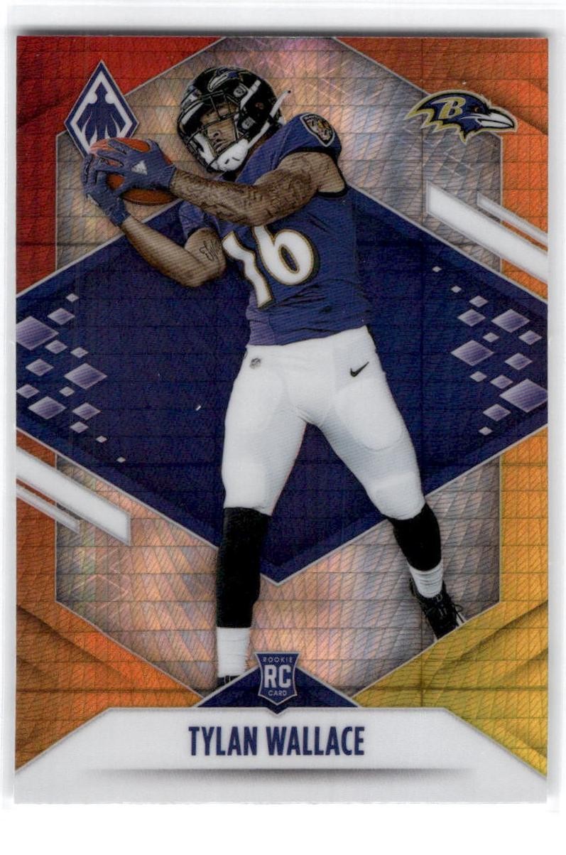 2021 Panini Phoenix #136 Tylan Wallace Fire Burst