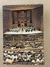 Postcard New York City NY NYC Organ Alice Tully Hall Lincoln Center Theater