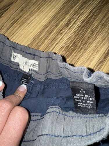 Univibe Ocean Current Boys Khaki Cargo Shorts Sz 8 Small Lot - Picture 5 of 10
