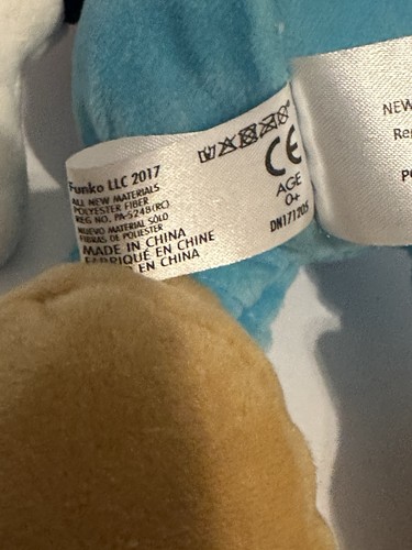 Cuphead Mugman 9" Peluche Blu Videogioco Giocattolo Funko - Foto 8 di 9