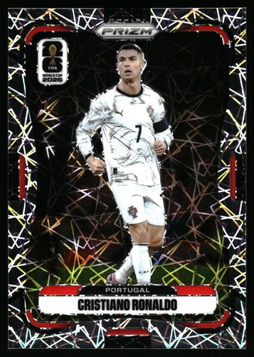 2026 Panini Prizm World Cup Lazer Cristiano Ronaldo Portugal #367