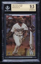 2020 Topps Chrome Sepia Refractor Gavin Lux #148 BGS 9.5 GEM MINT 3do