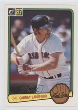 1983 Donruss Carney Lansford #408 0f4
