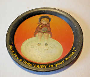 Antique Fairy Soap Tip Tray: "Have you a little FAIRY in your home?"