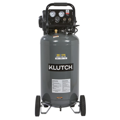 #ad #ad Klutch 20 Gallon Air Compressor 2 HP 120 Volts 175 PSI $229.99