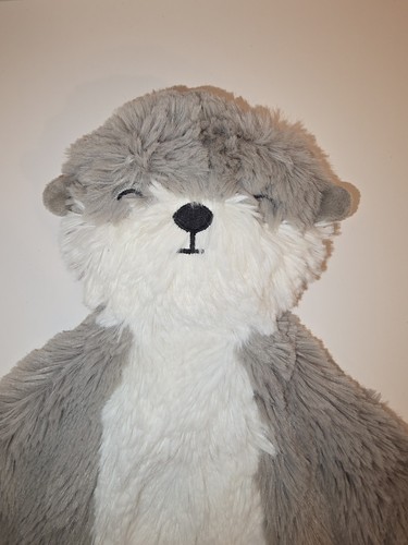 Slumberkins Peluche Lontra Piatta Lovey Coperta di Sicurezza Cuore 2020 - Foto 3 di 7